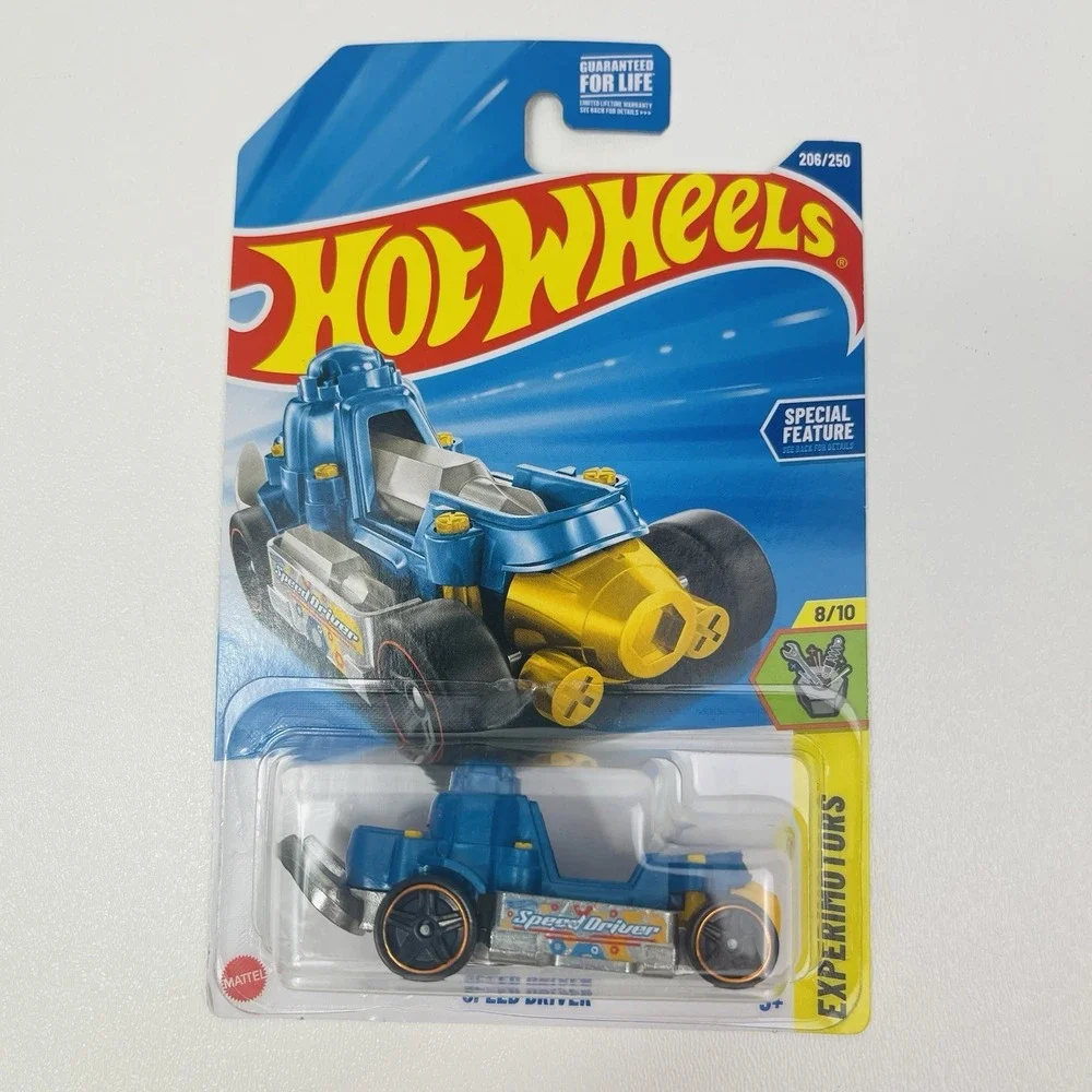 Hot Wheels 2025 Experimotors 8/10 Speed Driver Blue 206/250 Mattel